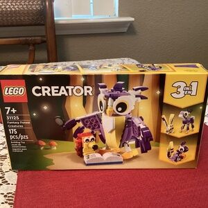 Lego Creator Fantasy Forest Creatures 3 in 1 set 31125 NEW IN BOX